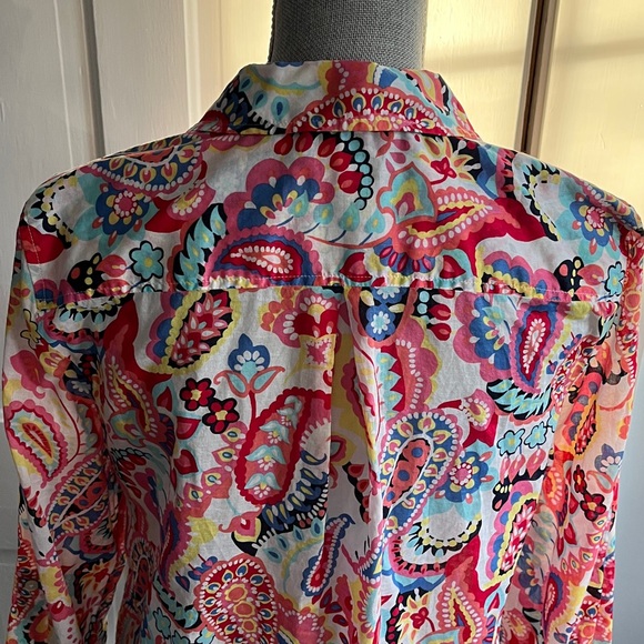 TALBOTS BUTTON DOWN SHIRT - Picture 8 of 9